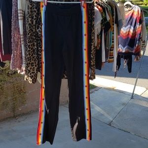Almost tear away pants. Can unsnap up to shorts.